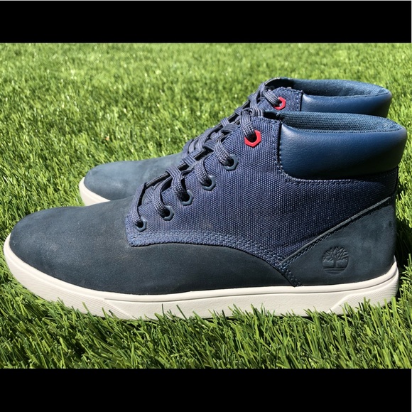 Timberland Men\'s Groveton Chukka Boot Blue sz 10.5 main image 10